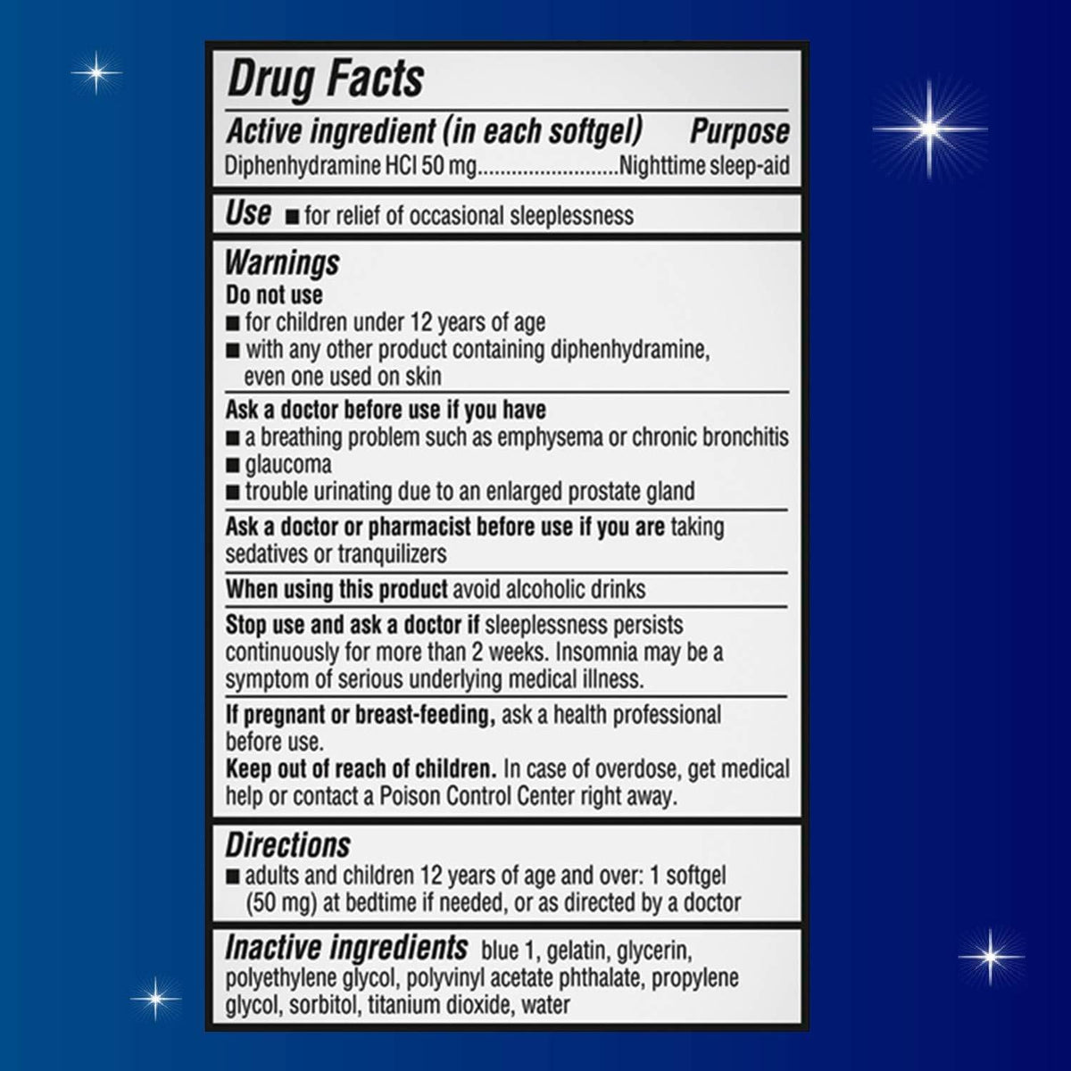 Unisom Nighttime Sleep-Aid, SleepGels, 32 ea - OTC Shoppe Express