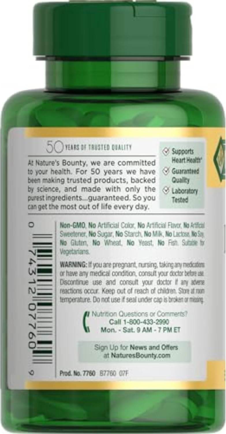Nature's Bounty L-Arginine, 1000 mg, Amino Acid Supplement, Tablets, 50 ea - OTC Shoppe Express
