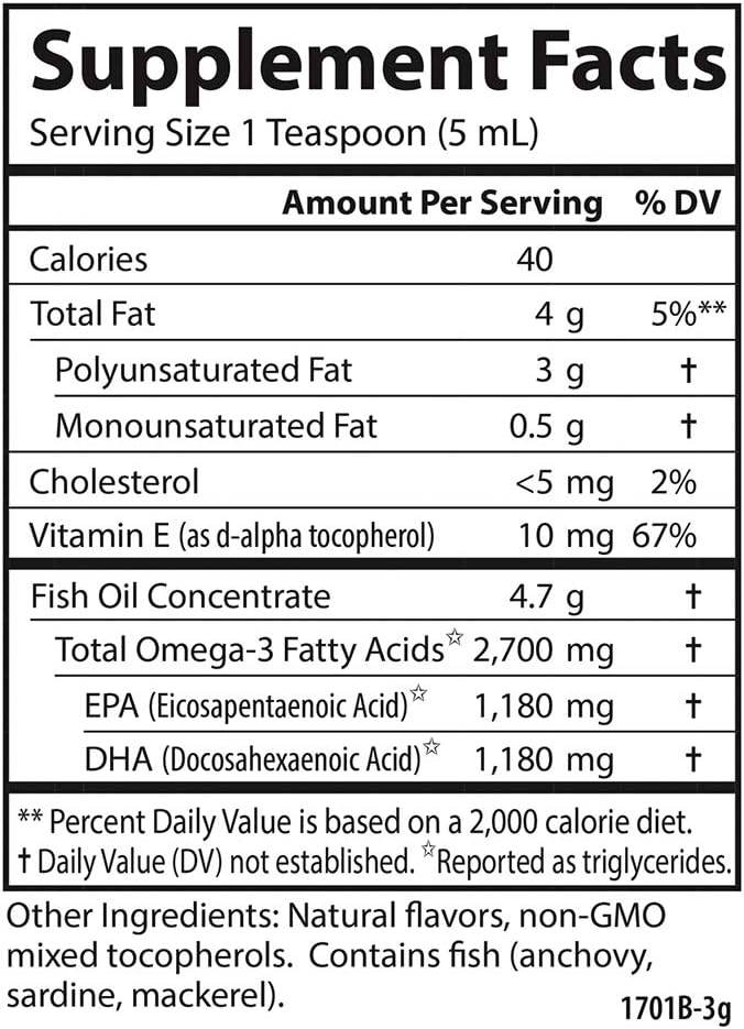 Carlson Labs Med Omega, 2700 mg, Lemon-Lime Flavor, 3.3 oz - OTC Shoppe Express