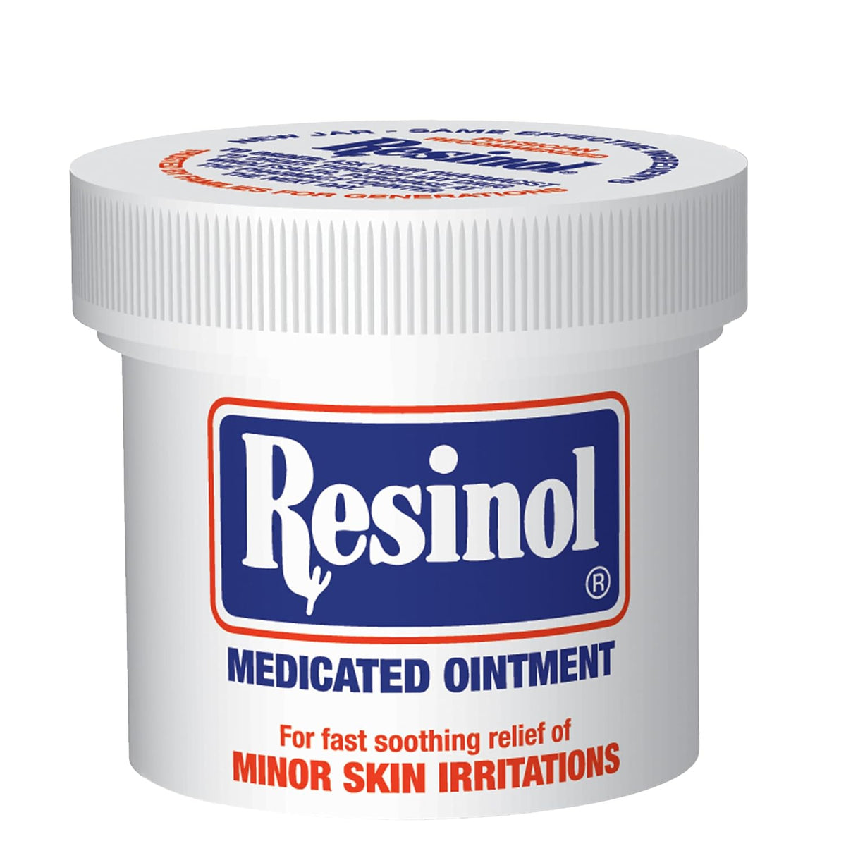 Resinol Medicated Ointment For Itch Relief And Protection Of Skin Rashes and Irritations, 3 Ounce Jar (Pack of 1)
