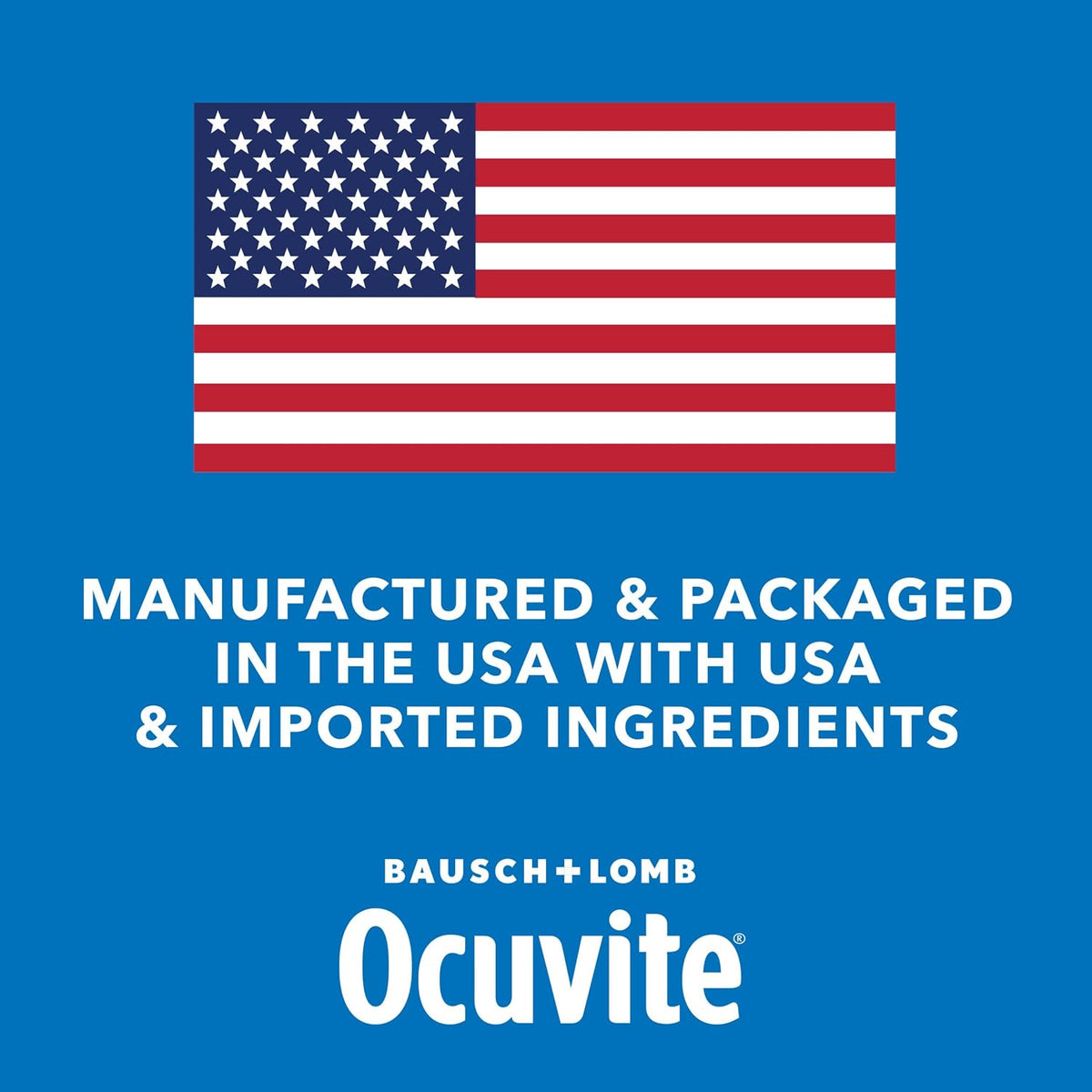 Ocuvite Eye Vitamin & Mineral Supplement, Gummy Multivitamin for Eyes, Zinc, Vitamin C & E, Lutein & Zeaxanthin Supplements for Vision Support