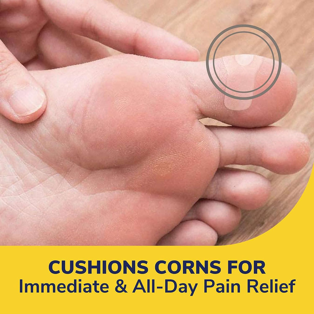 Dr. Scholl's Corn Cushion with Hydrogel Technology, 6ct // Cushioning Protection Against Shoe Pressure and Friction That Fits Easily in Any Shoe