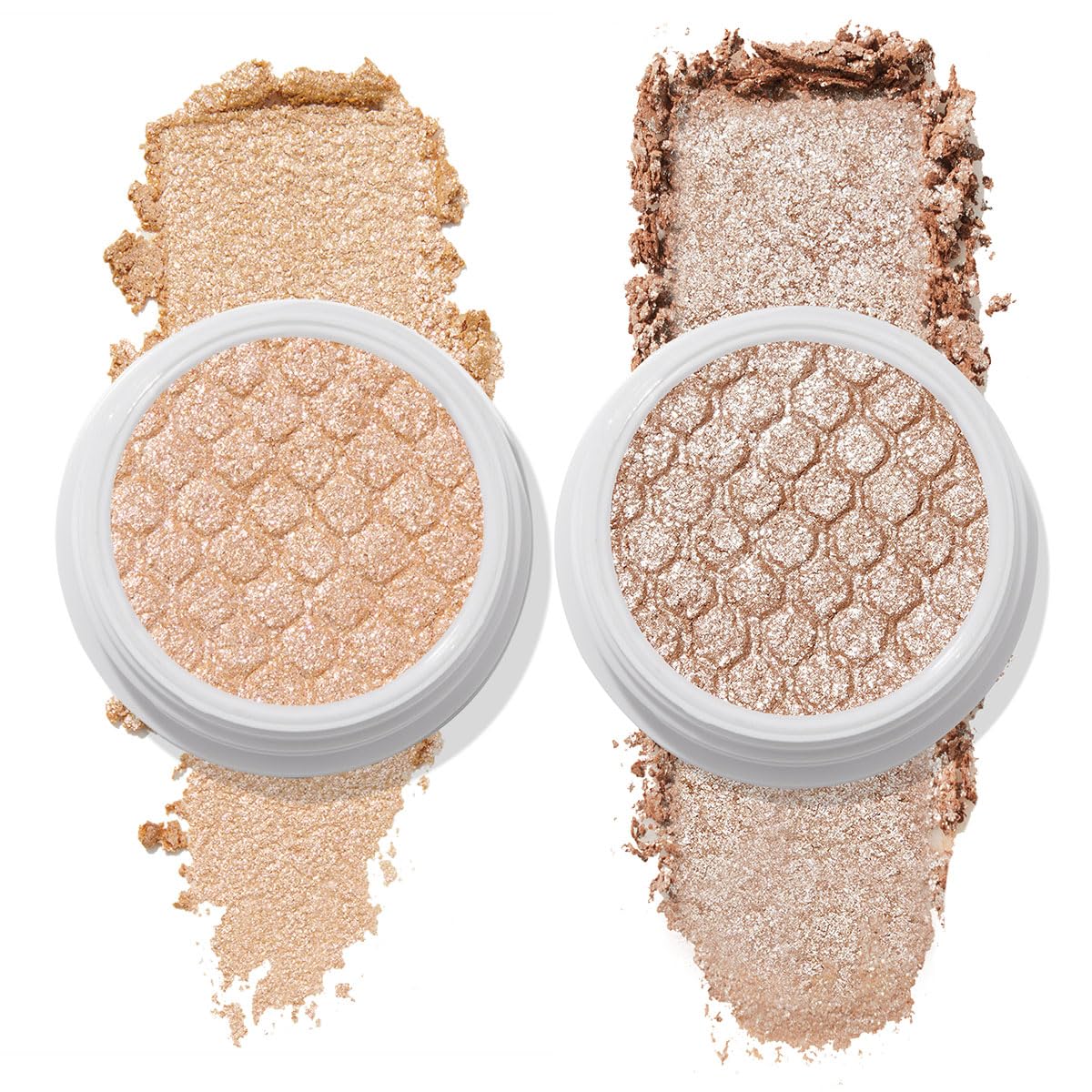 ColourPop Glimmering Neutrals Super Shock Eye Shadow Duo Crème-Powder Glitter Eyeshadow 2 Count