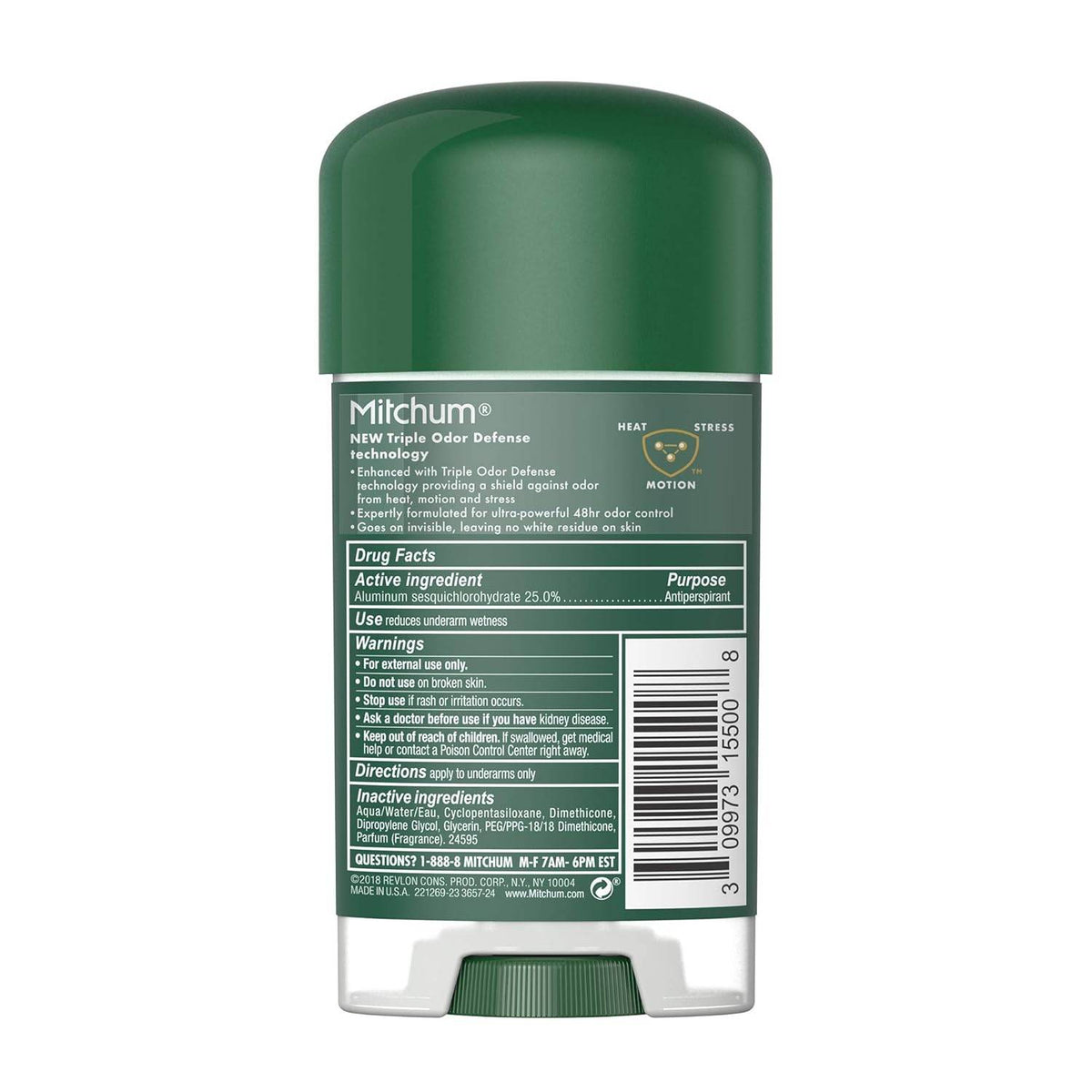 Mitchum Men Advanced Gel Anti-Perspirant & Deodorant, Unscented, 2.25 oz - OTC Shoppe Express