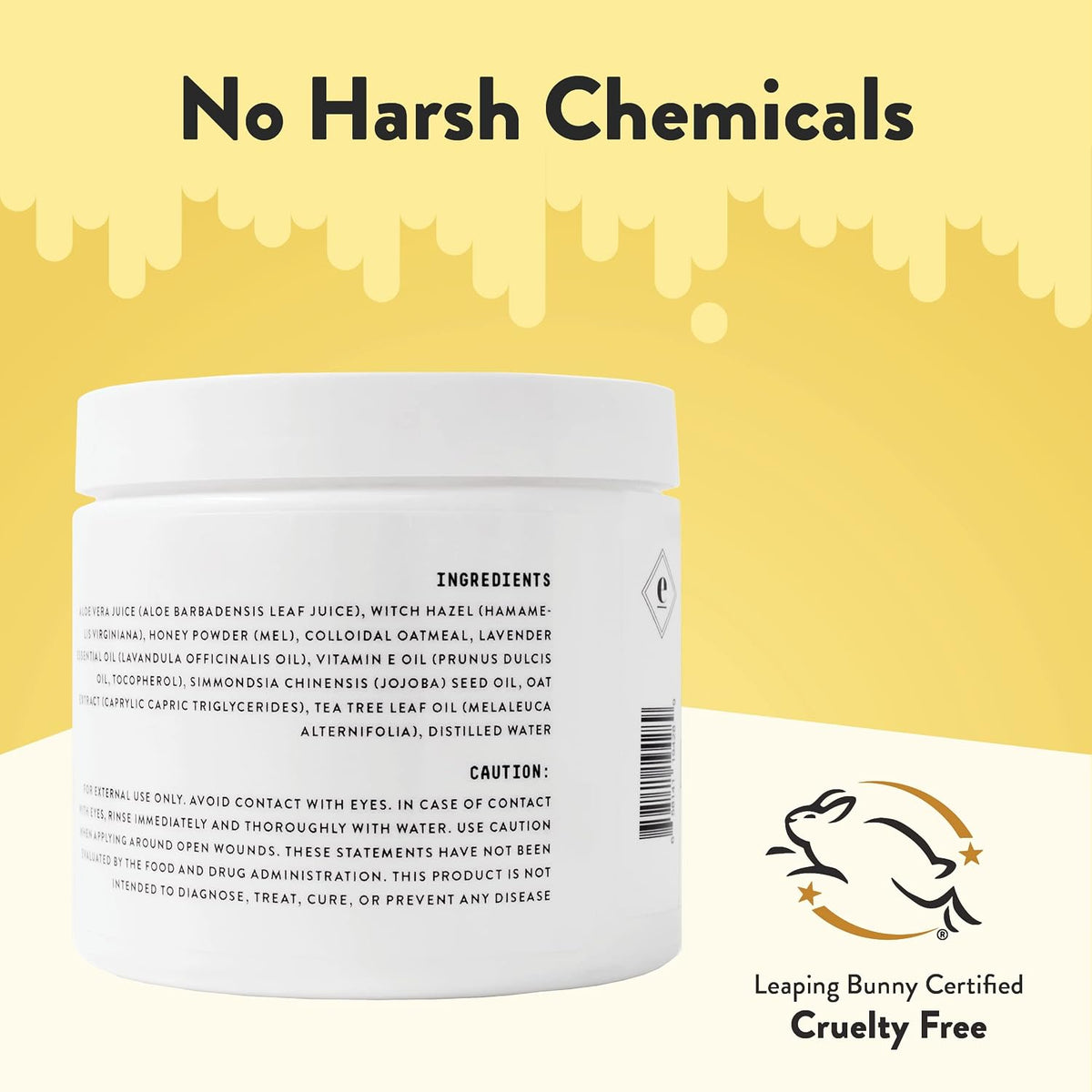 ECZEMA HONEY Itch Cooling Face & Body Rounds for Sensitive Skin (50 Ct)