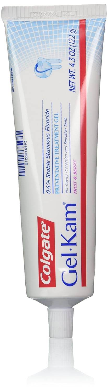 Colgate Gel-Kam Fluoride Treatment, Fruit & Berry, 4.3 oz - OTC Shoppe Express