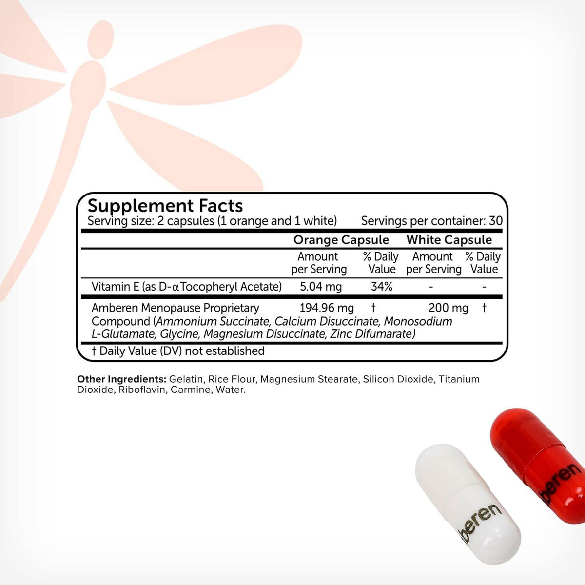 Amberen Multi-Symptom Menopause Relief, Capsules, 60 ea - OTC Shoppe Express