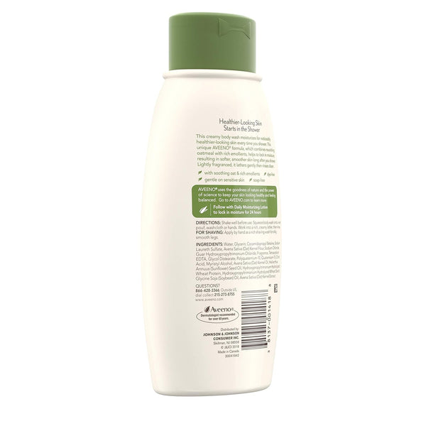 Aveeno Active Naturals Body Wash, Daily Moisturizing, 12 oz