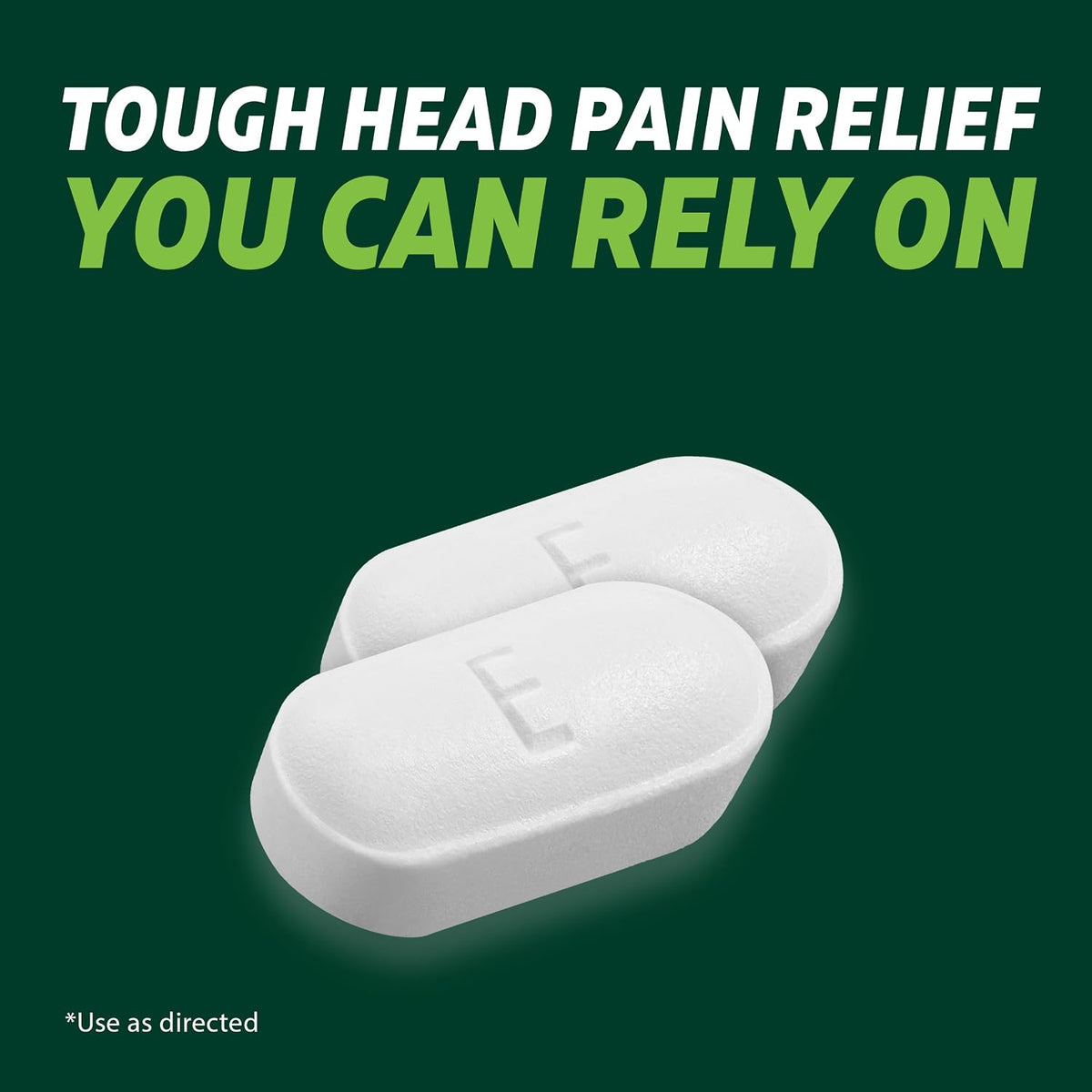 Excedrin Migraine Relief Caplets to Alleviate Migraine Symptoms, 100 Count