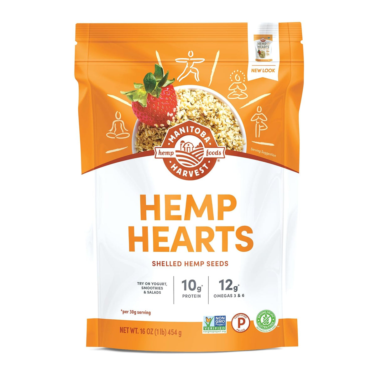 Manitoba Harvest, Hemp Hearts, 16 Ounce