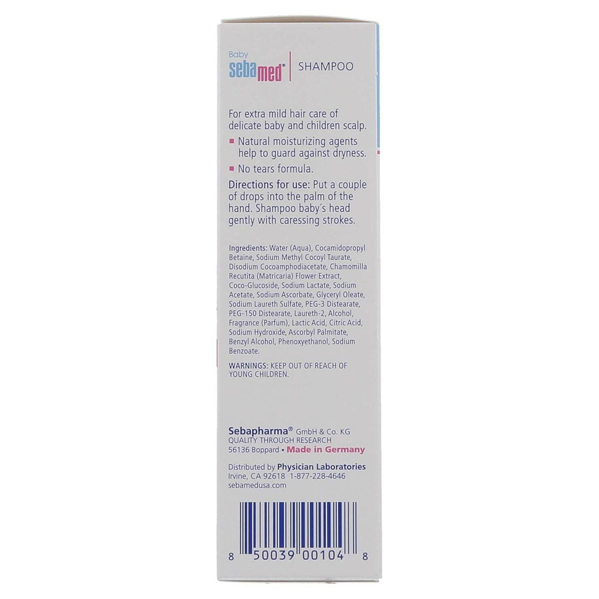 SebaMed Baby Children's Shampoo, 8.5 oz - OTC Shoppe Express