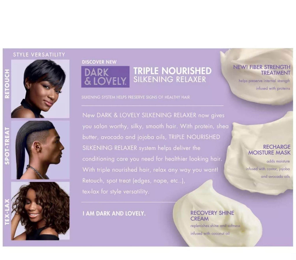 SoftSheen-Carson Dark and Lovely Hair Conditioning, Regular, 1 kit - OTC Shoppe Express