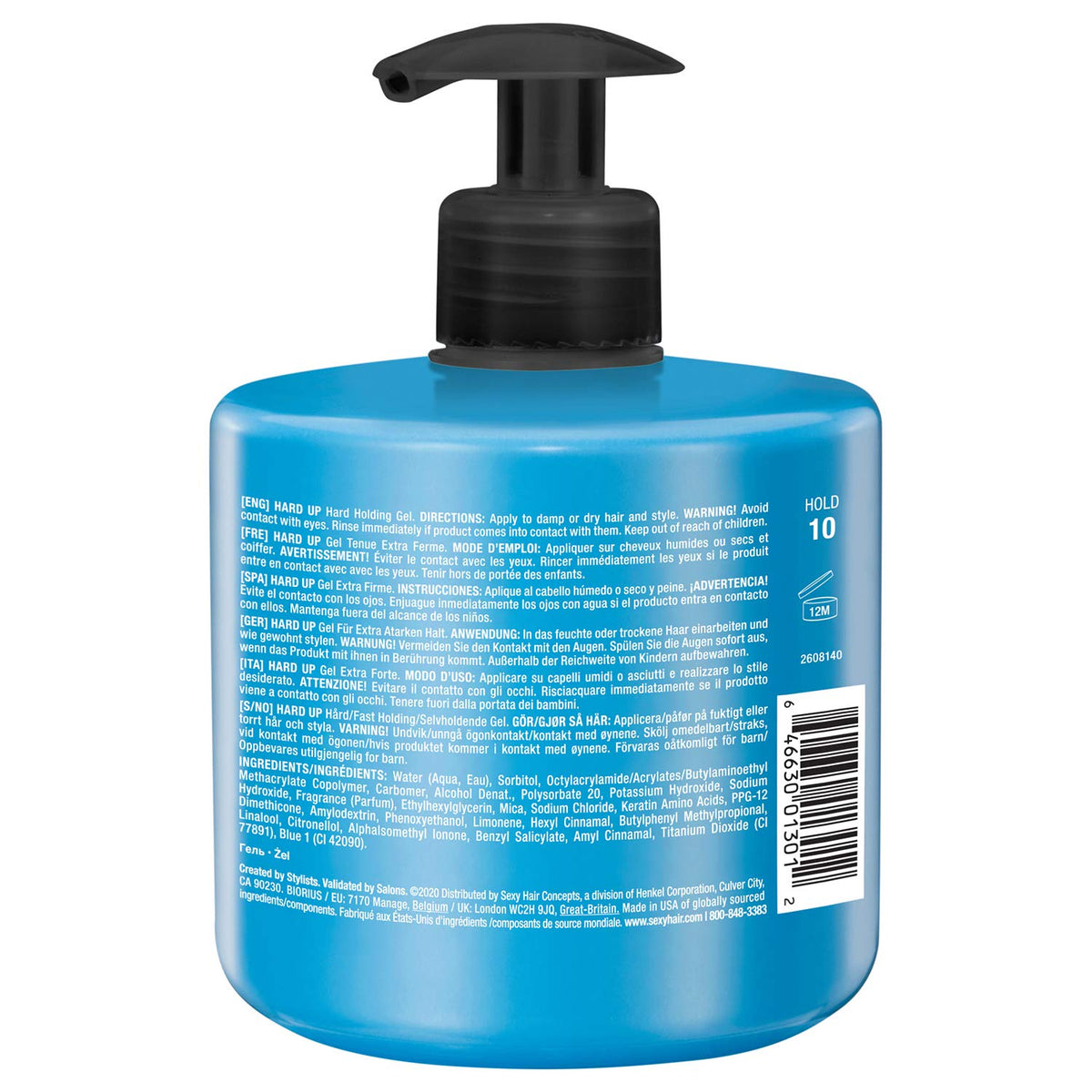 Sexy Hair Hard Up Holding Gel, 16.9 oz