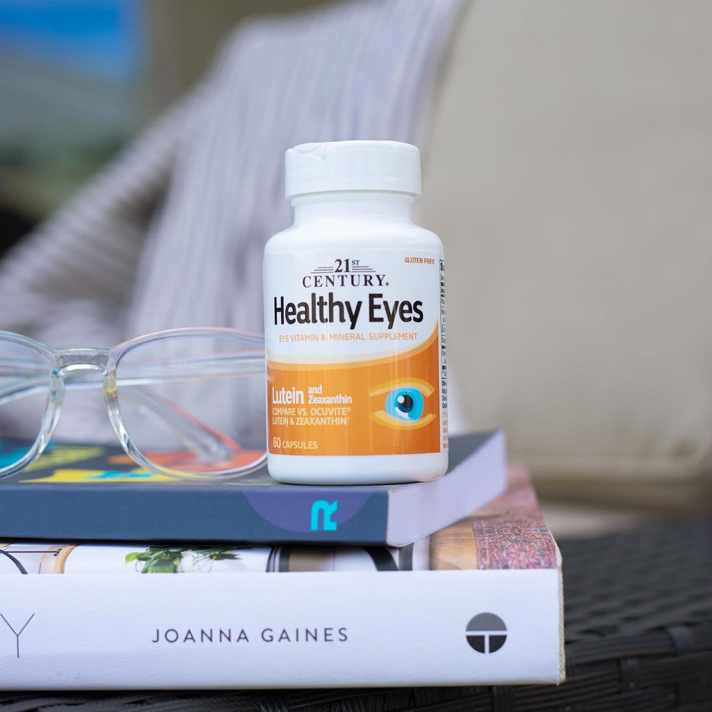 21st Century Healthy Eyes Lutein & Zeaxanthin Capsules, Vision, 60 Count