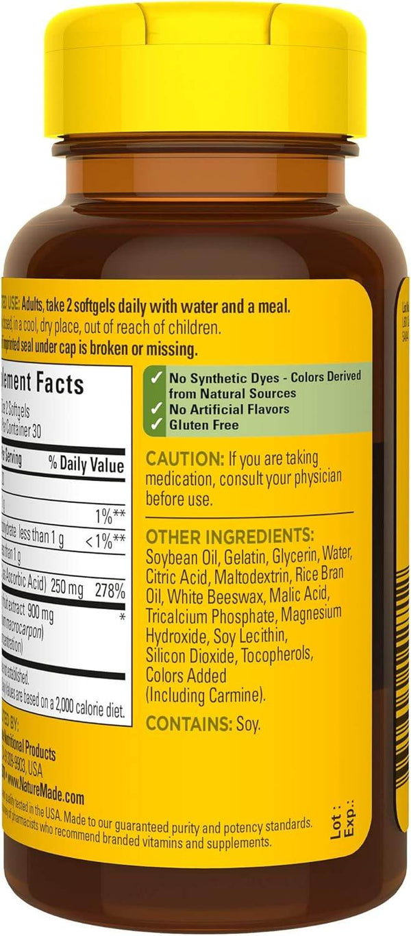 Nature Made Super Strength Cranberry, Softgels, 60 ea - OTC Shoppe Express