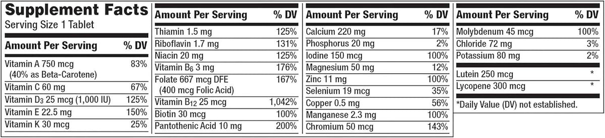 Centrum Silver Adults 50+ Multivitamin, Tablets, 150 ea - OTC Shoppe Express