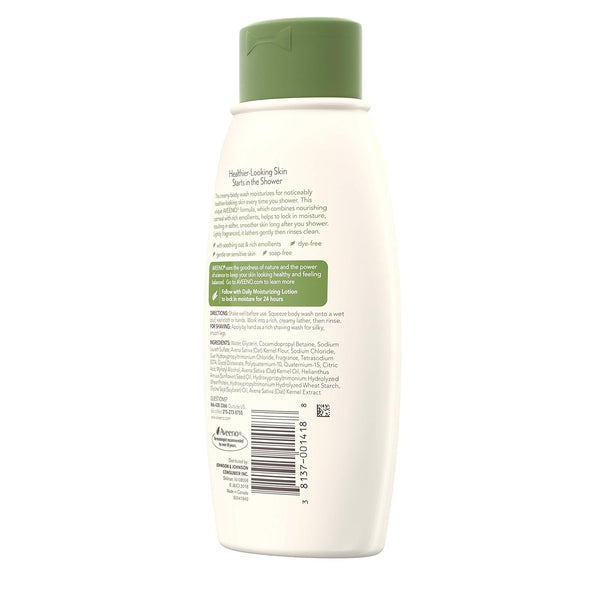Aveeno Active Naturals Body Wash, Daily Moisturizing, 12 oz