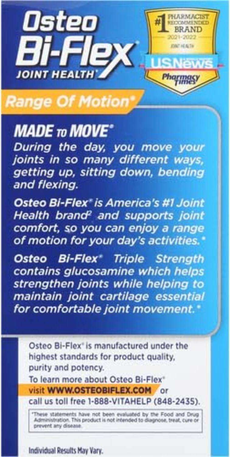 Osteo Bi-Flex Triple Strength Joint Health, Coated Tablets, 80 ea - OTC Shoppe Express