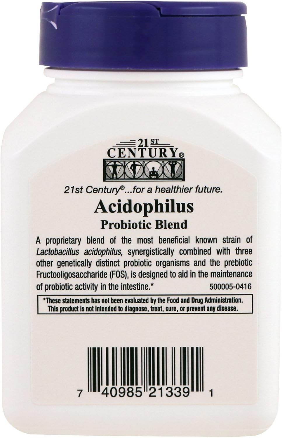 21st Century Acidophilus, Probiotic Blend, Capsules, 100 ea - OTC Shoppe Express