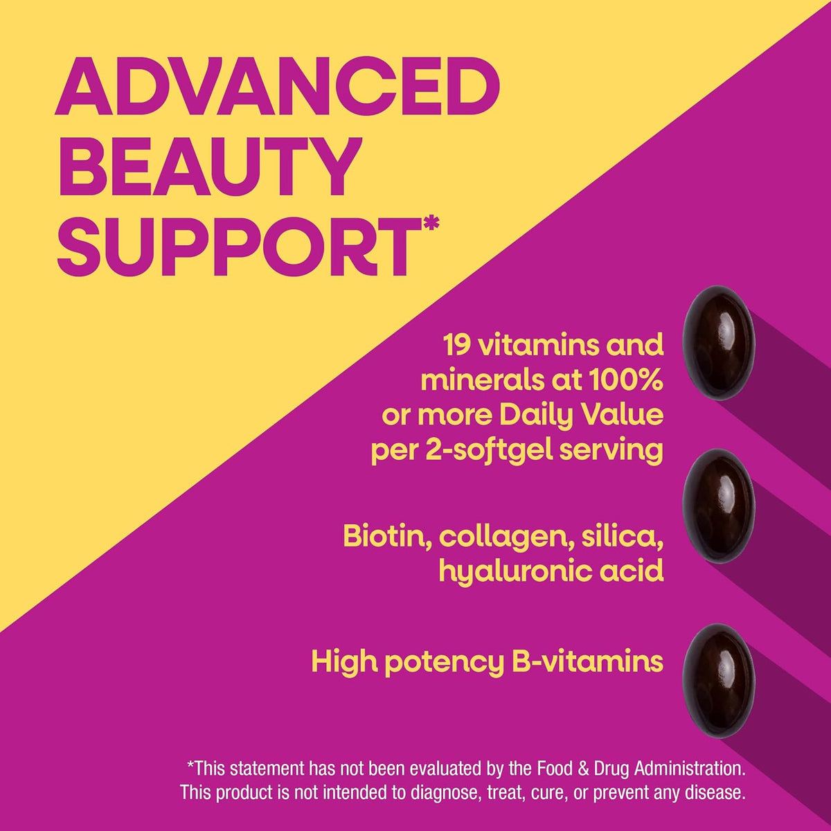 Nature's Way Alive! Hair, Skin & Nails Multivitamin Softgels, 60 ct