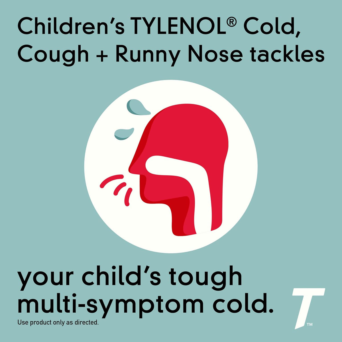 Children's Tylenol Cold + Cough + Runny Nose, Acetaminophen, 4 fl. oz