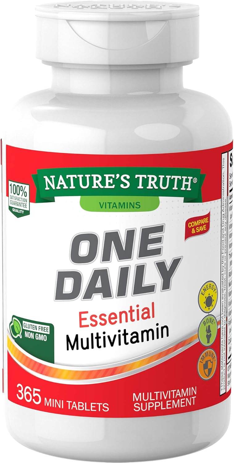 Nature's Truth Once Daily Essential Multivitamin, Mini Tablets, 365 ea - OTC Shoppe Express