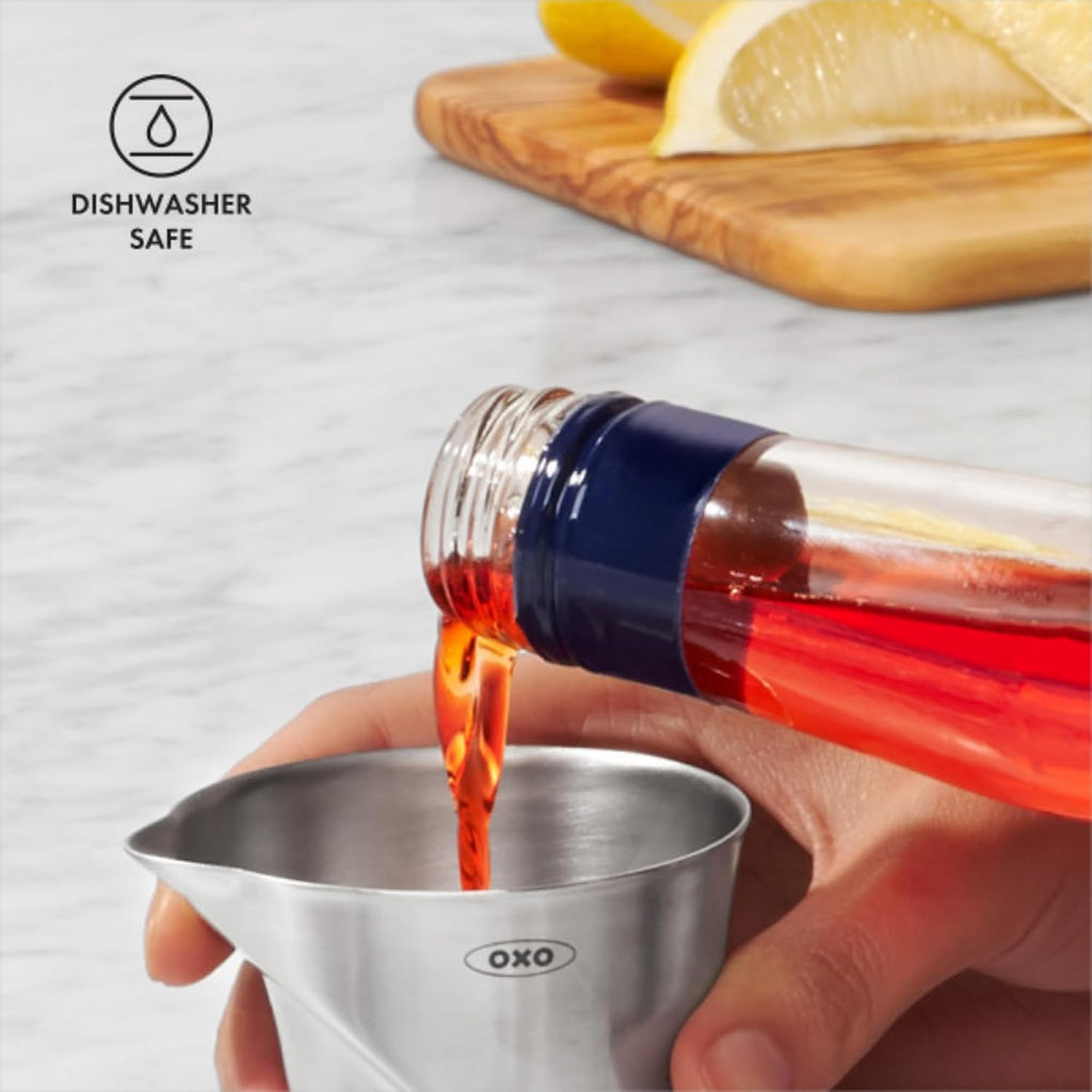 OXO Steel Angled Measuring Jigger Stainless Finish