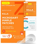 ZitSticka KILLA Kit Deep Zit Microdart Patch, 4 ea, Pimple Patch for Cystic Acne