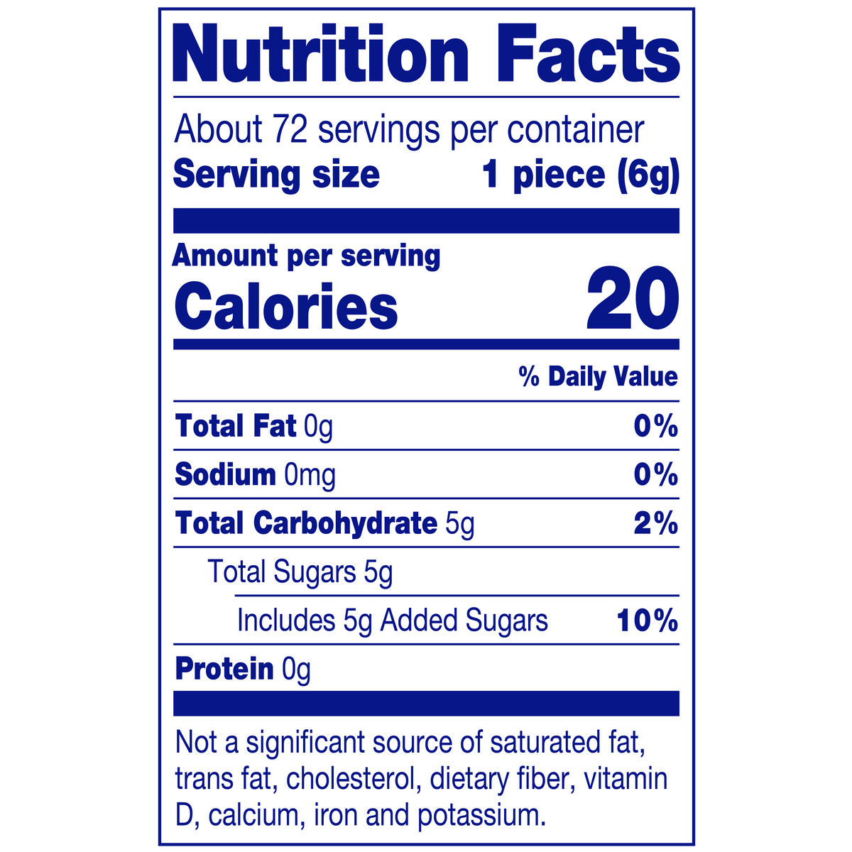Dubble Bubble Twist Gum, Individually Wrapped Bubble Gum, Peanut Free & Gluten Free 16 oz