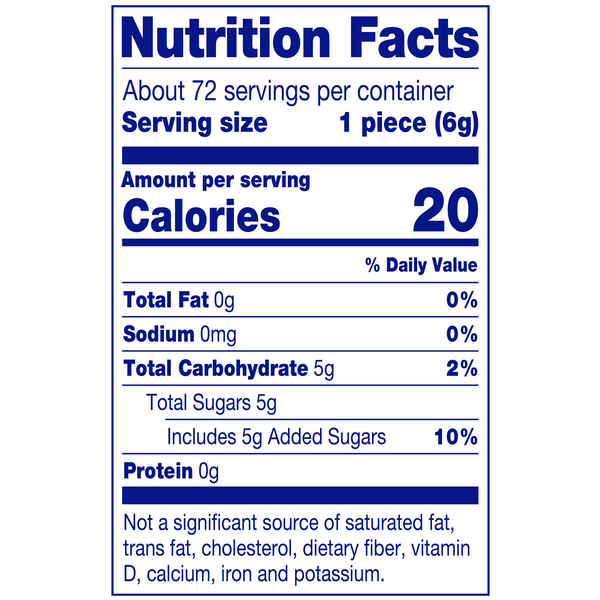 Dubble Bubble Twist Gum, Individually Wrapped Bubble Gum, Peanut Free & Gluten Free 16 oz