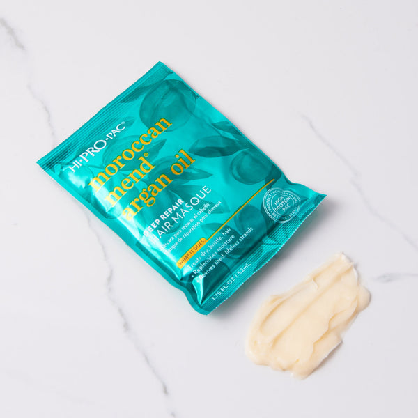 Hi-Pro-Pac Moroccan Mend Argan Oil Deep Repair Hair Mask, 1.75 fl oz