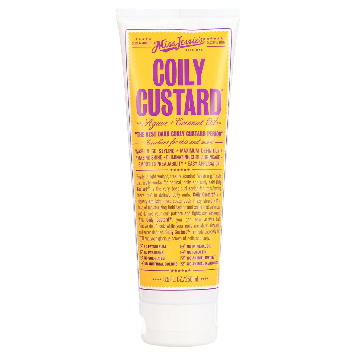 Miss Jessie's Coily Custard, 8.5oz Emulsion