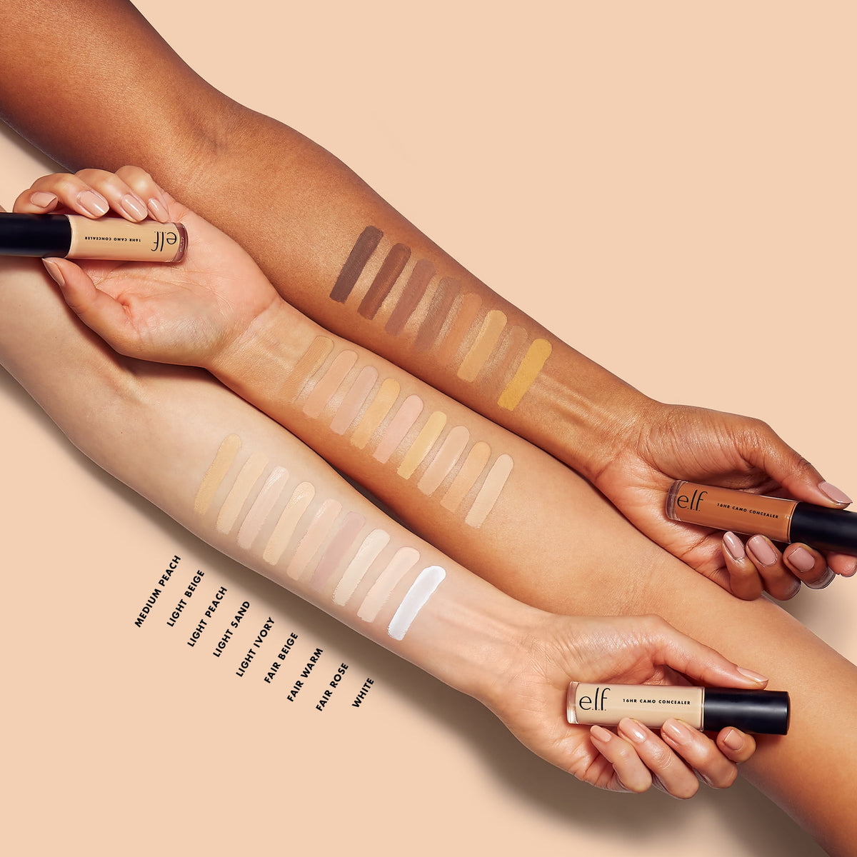 e.l.f. 16HR Camo Concealer, Fair Rose