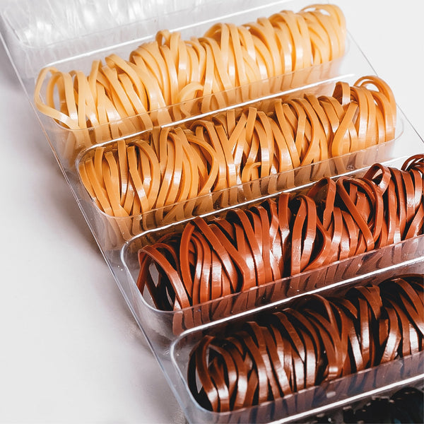Gimme Hair Elastics, No Damage, Stretchy, Assorted Neutral Colors, 500 Count