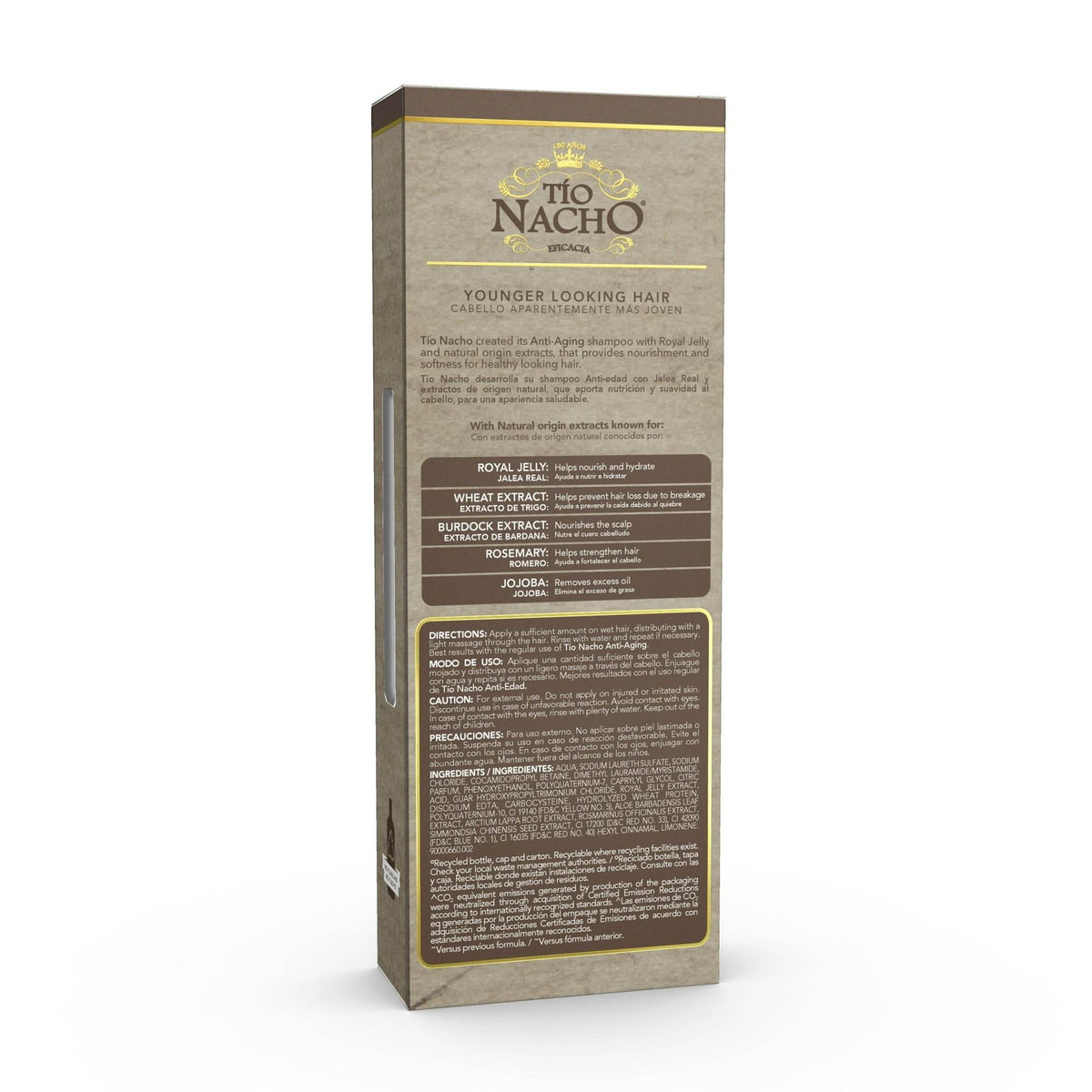 Tio Nacho Younger Looking Shampoo, 14 oz - OTC Shoppe Express