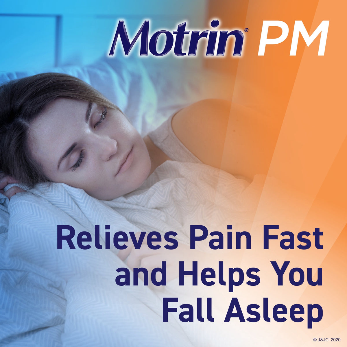Motrin PM Caplets, 200 mg Ibuprofen & 38 mg Sleep Aid, Bulk, 80 Count