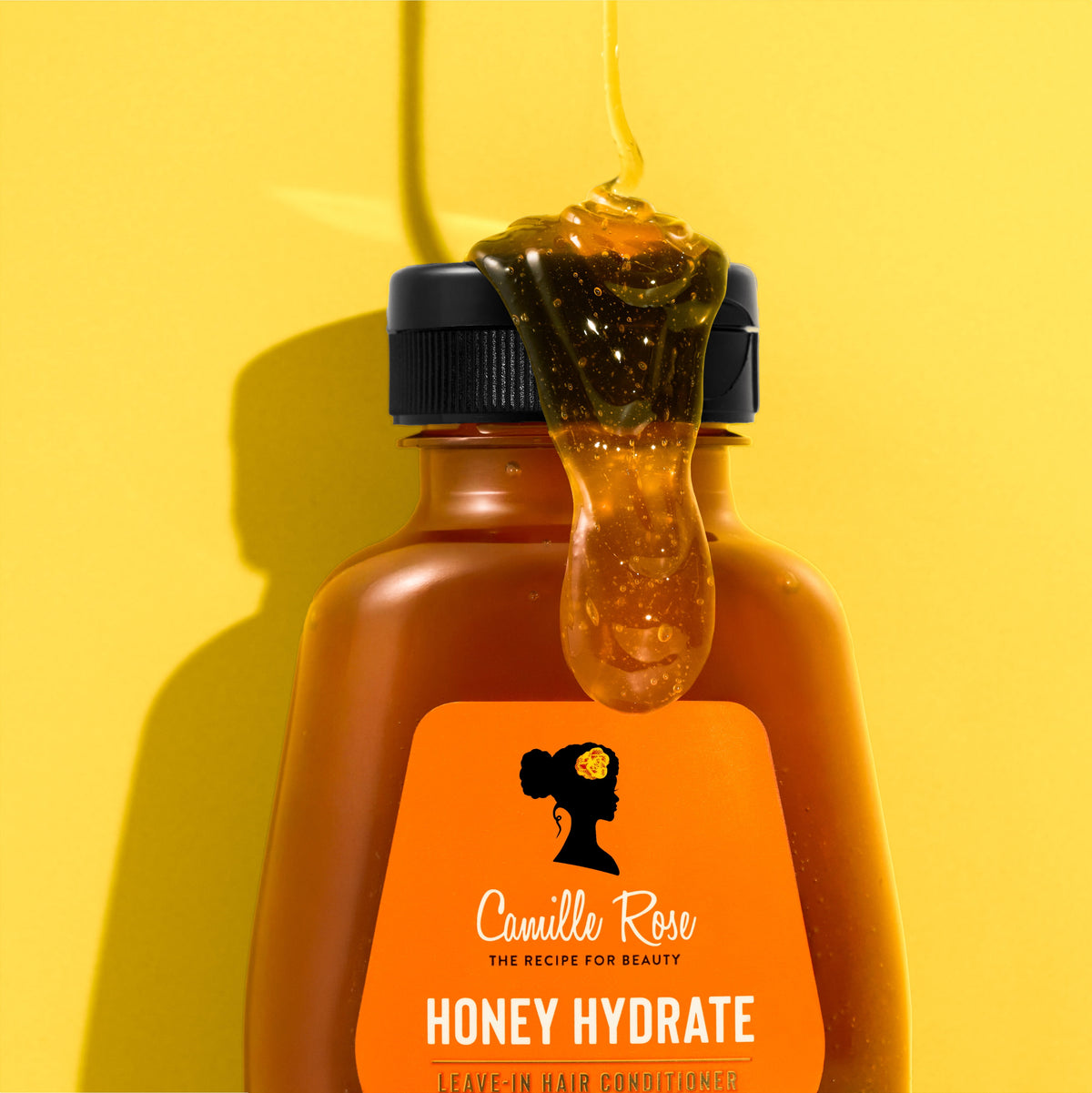 Camille Rose Honey Hydrate & Soften All Ages Leave-In Conditioner with Honey & Olive Fruit Oil, 9oz