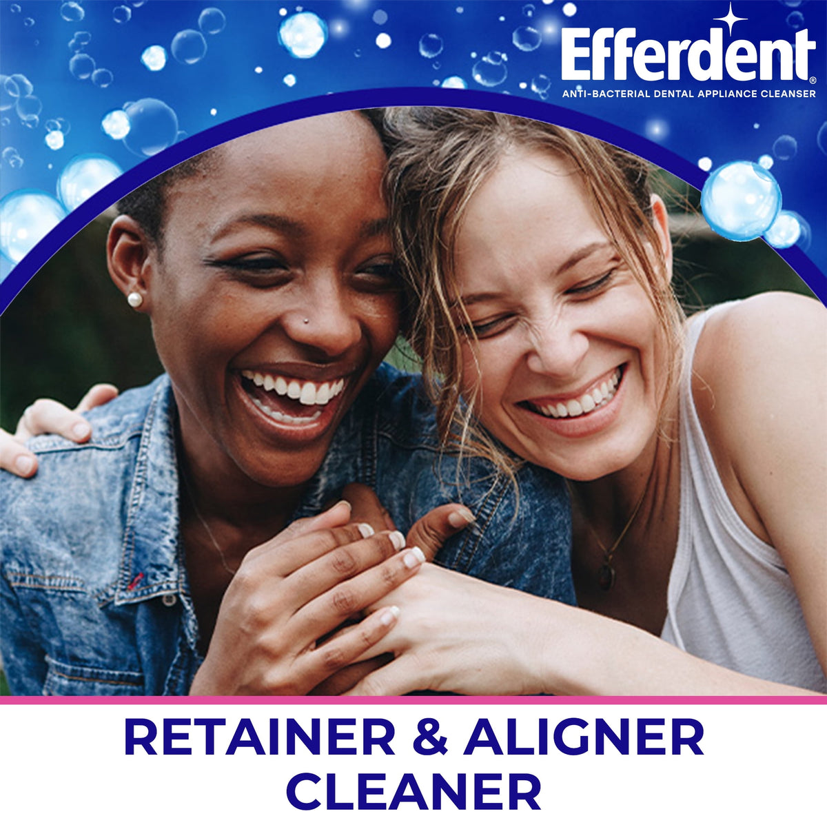Efferdent Retainer & Denture Cleaner Tablets, Complete Clean, 126 Count