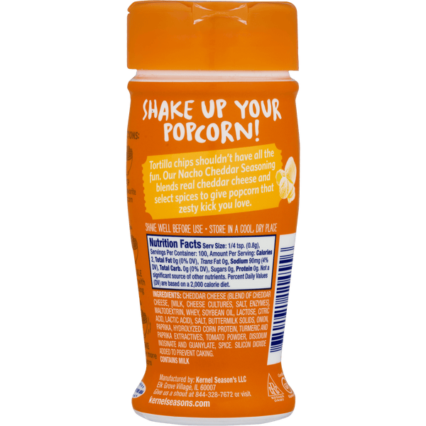 Kernel Season's Nacho Cheddar Popcorn Seasoning, 2.85 OZ