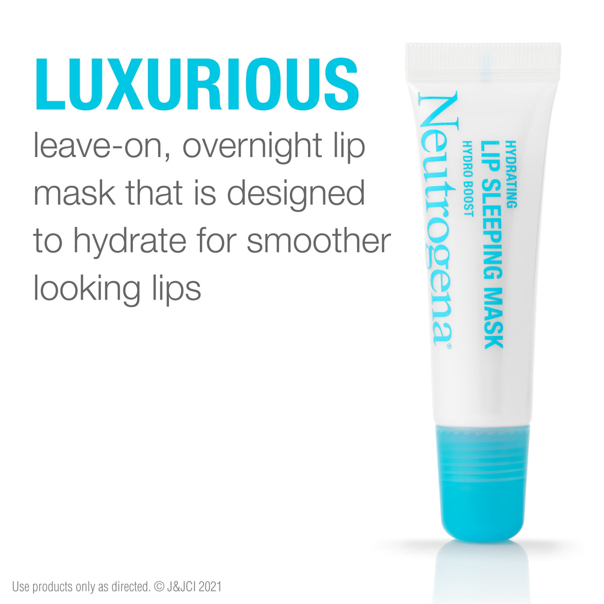 Neutrogena Hydro Boost Hydrating Clear Lip Sleeping Mask Tube, 0.35 oz
