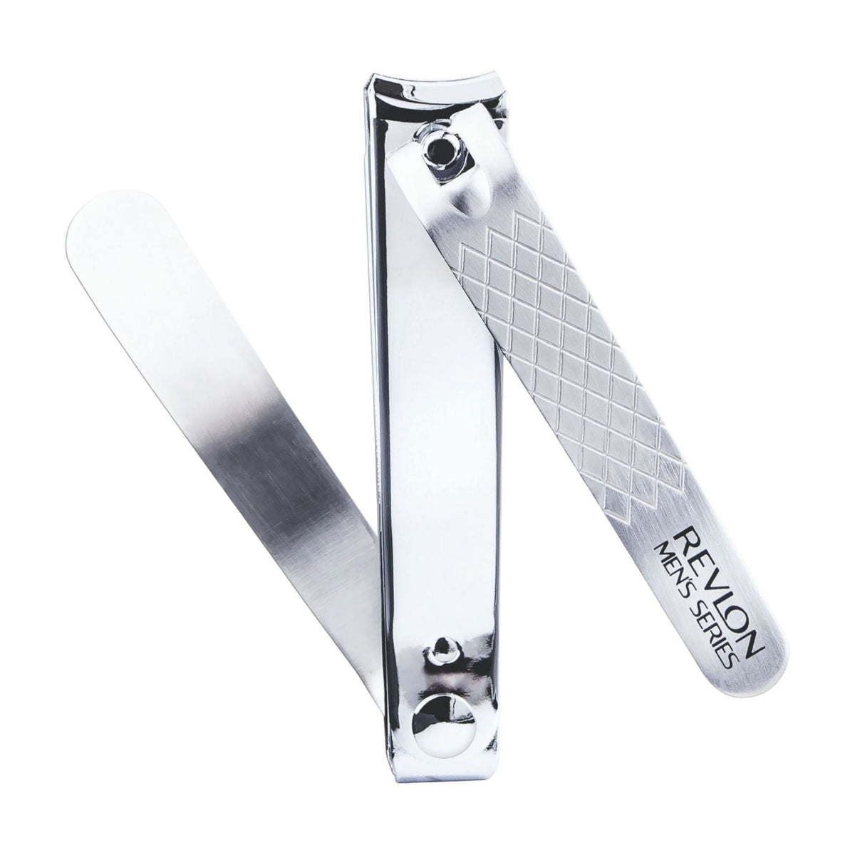 Revlon Men's Series™ Dual-Ended Nail Clipper for Trimming and Grooming, 1 Count