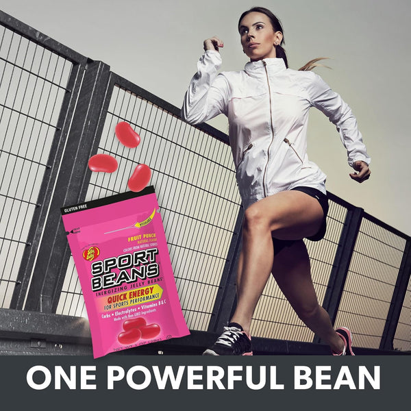 Jelly Belly Jelly Beans Candy, Extreme Sport Beans, Cherry, 1 oz