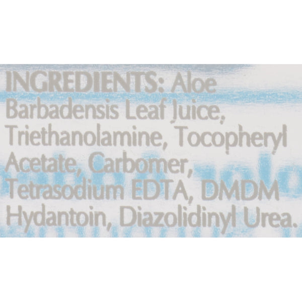 Fruit of the Earth Aloe Vera Gel Unscented 12 oz Moisturizing and Healing