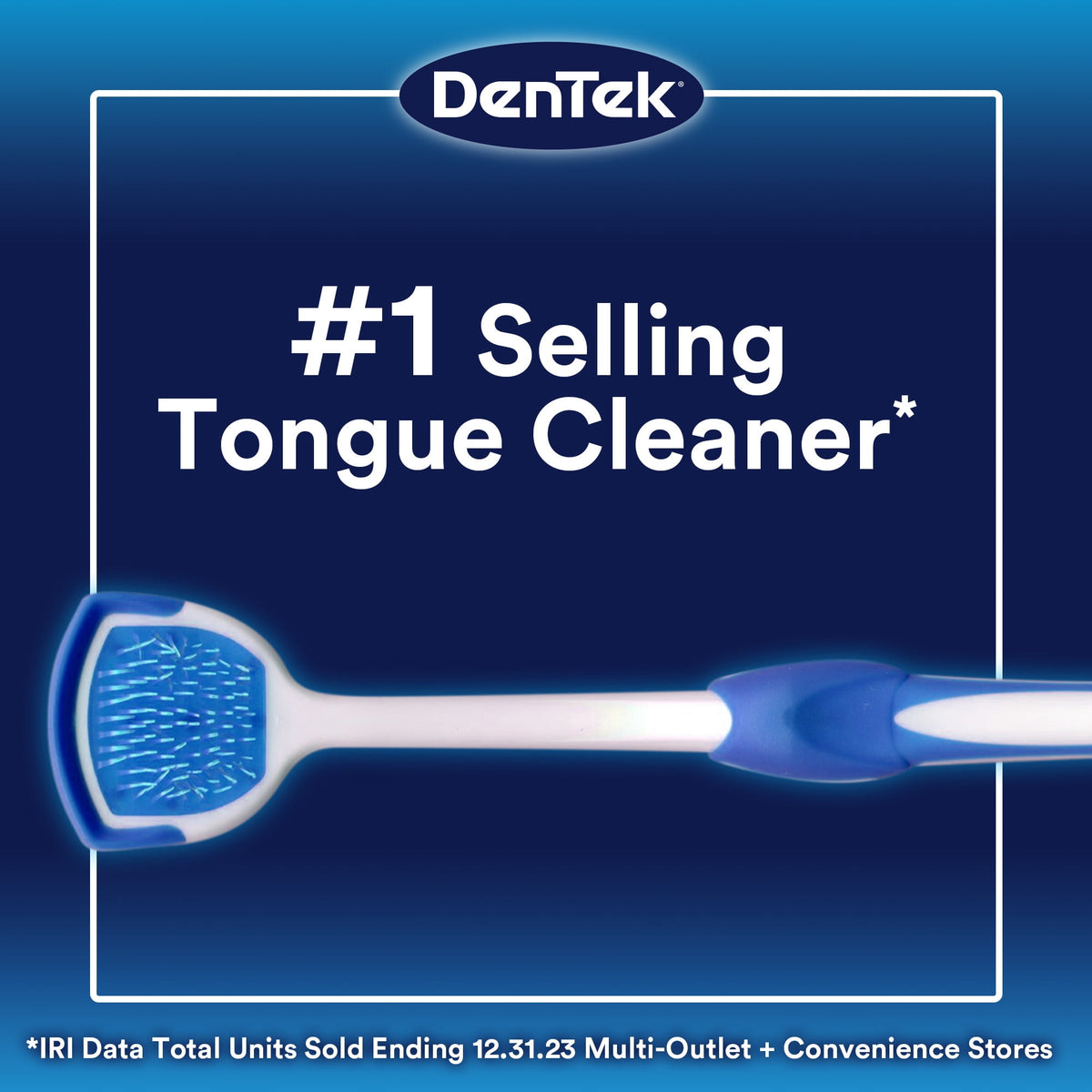 DenTek Orabrush Fresh Breath Tongue Cleaner, BPA-Free Tongue Scraper, 1 Count