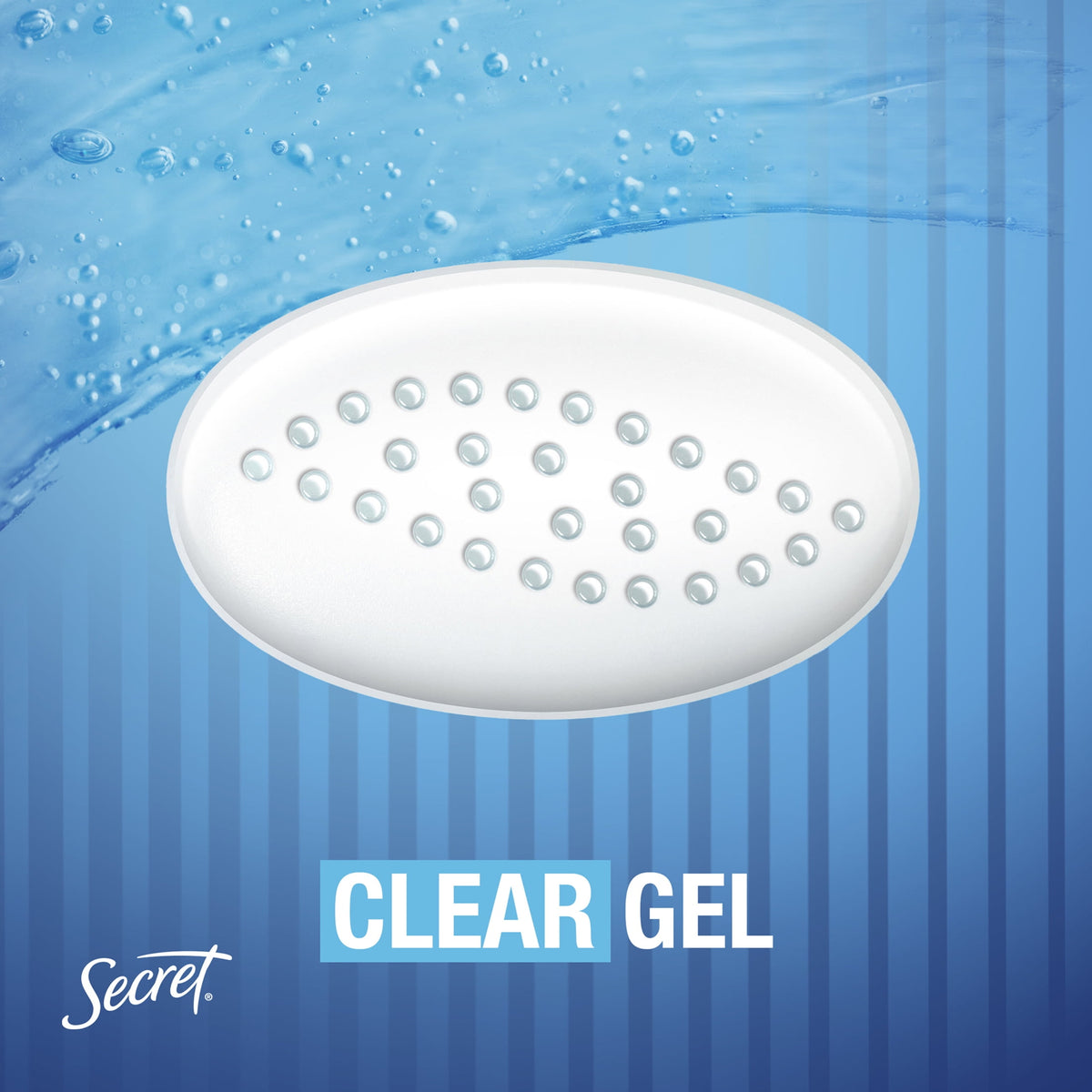 Secret Outlast Clear Gel Antiperspirant Deodorant, Protecting Powder, 3.4 oz