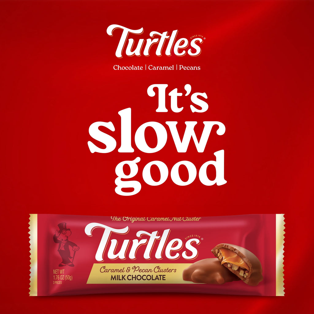 DeMet's Turtles, Original Milk Chocolate Pecan Bar, 1.76 oz