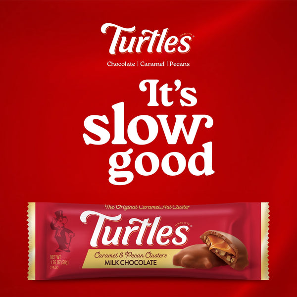 DeMet's Turtles, Original Milk Chocolate Pecan Bar, 1.76 oz