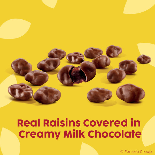 Raisinets Milk Chocolate Covered Raisins, Gluten-free California Movie Theater Candy Box, 2.8 oz