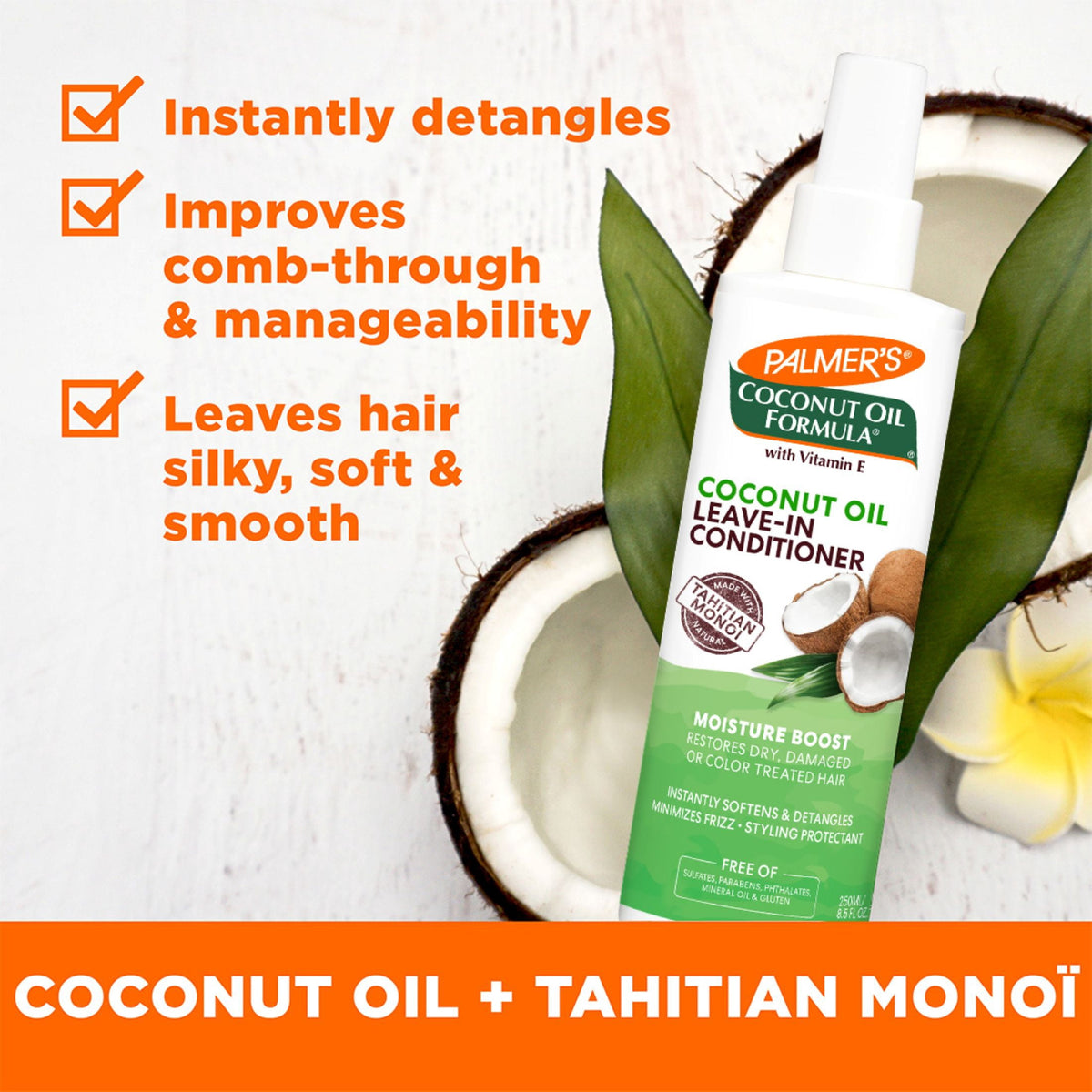 Palmer's Coconut Oil Formula Moisture Boost Leave-in Conditioner 8.5 fl.oz.