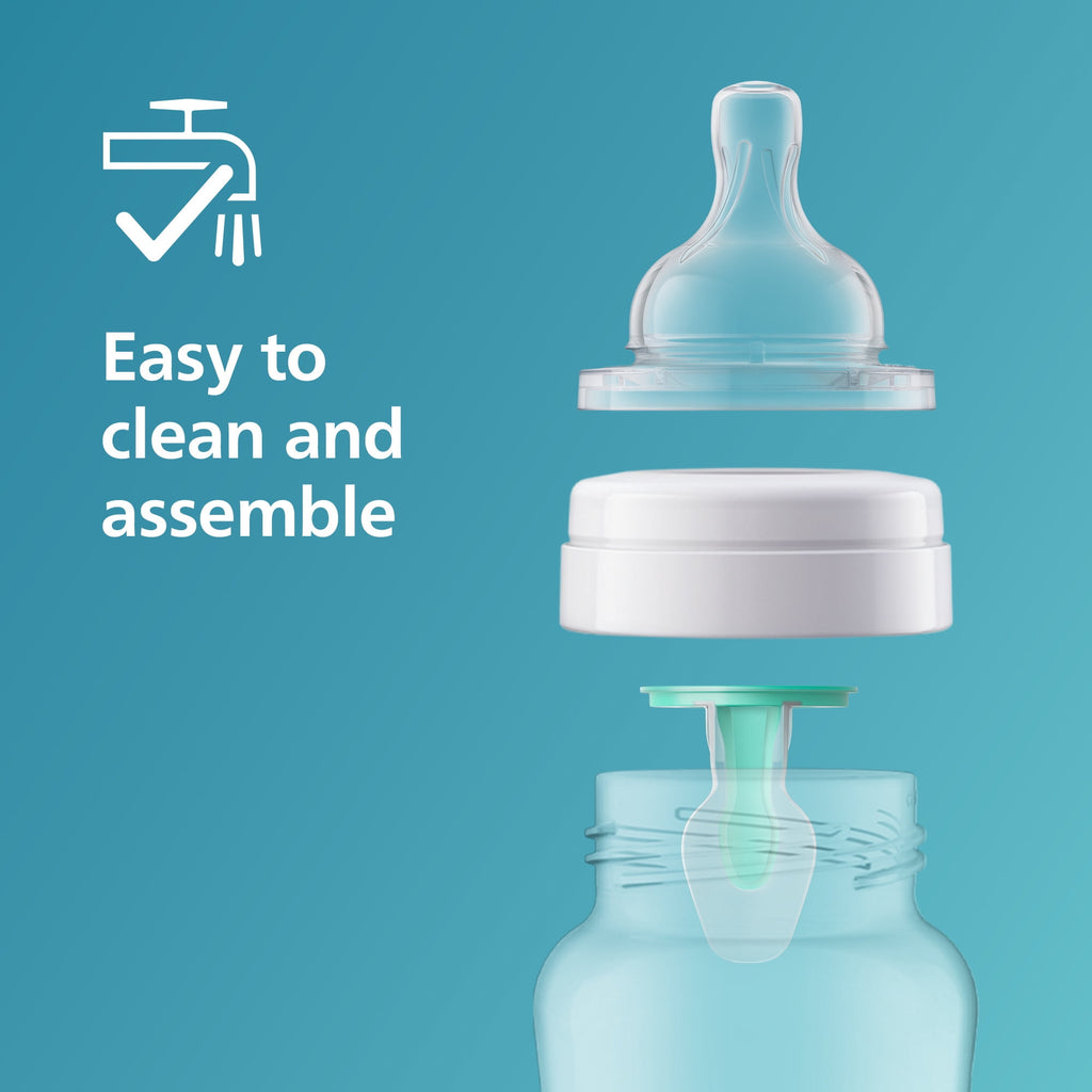 Philips Avent Anti-colic Nipples - Flow 4 Nipple, 2-Pack, SCY764/02